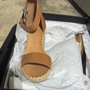 Dolce Vita Tan Espadrille Ankle-Strap Sandals